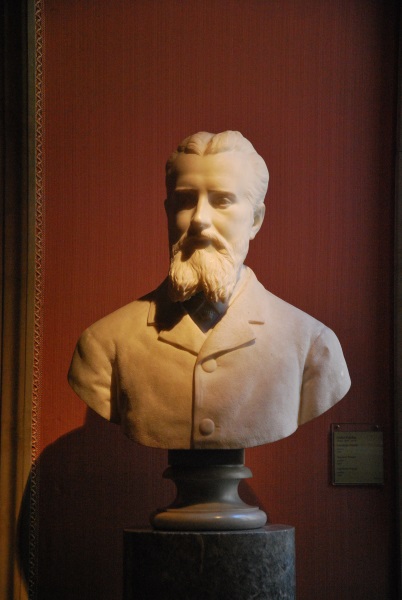Giulio Tadolini (Roma 1849 - 1918) Napoleone Primoli, marmo, 1883