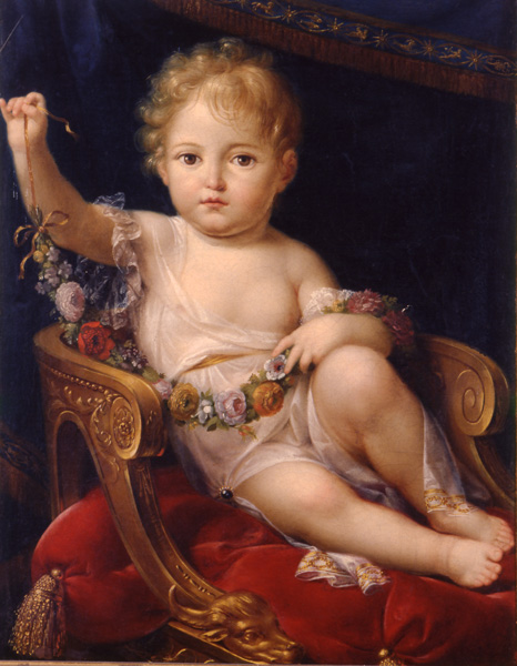 Pierre Paul Prud'hon (attr.), Il re di Roma , 1811