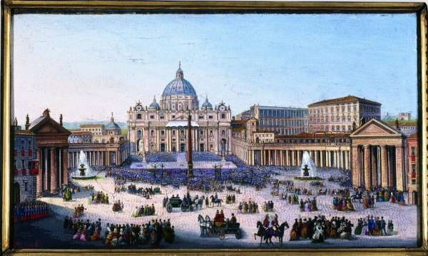 Biagio Barzotti, Benedizione Urbi et Orbi di Leone XIII, 1879