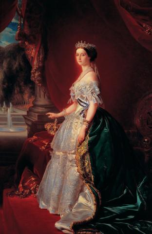 Franz Xaver Winterhalter, L'imperatrice Eugenia, 1852 ca.