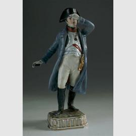 Manifattura di Capodimonte, Napoleone, porcellana dipinta, prima metà sec. XIX